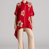 SPRING STAR ASYMMETRIC TUNIC