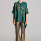 GALAXY FLOWER HANDKERCHIEF TUNIC