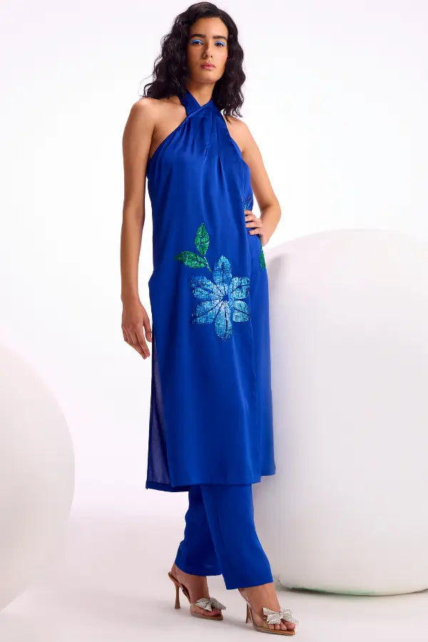 Nova Halter Neck Co-ord Set Namrata Joshipura