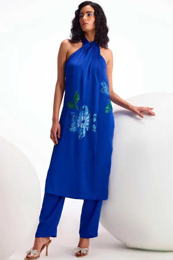 Nova Halter Neck Co-ord Set Namrata Joshipura