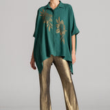 GALAXY FLOWER HANDKERCHIEF TUNIC