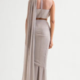 Everly Corset Blouse with Draped Saree Namrata Joshipura Online