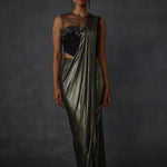 Lattice Corset Foil Saree Namrata Joshipura Online