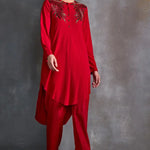 Autumn Fern Curved Hem Tunic Namrata Joshipura