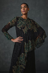 Paisley Cape Style Jumpsuit