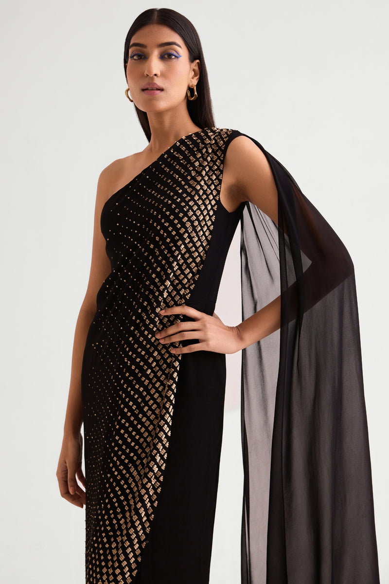 Star Gaze Draped Saree