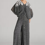 IVY WAVE DRAWSTRING JUMPSUIT