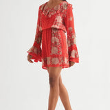 Floret Frill Sleeve Romper Namrata Joshipura Online
