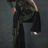 Paisley Cape Style Jumpsuit Namrata Joshipura Online