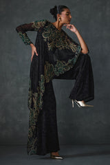 Paisley Cape Style Jumpsuit