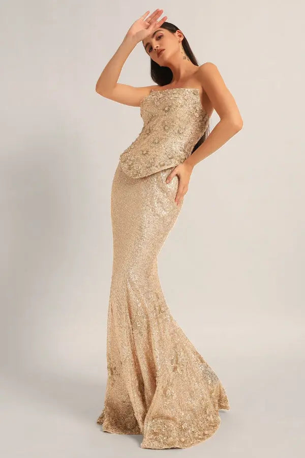 AMARA INTRICATED CORSET WITH DRAPE SKIRT Namrata Joshipura Online