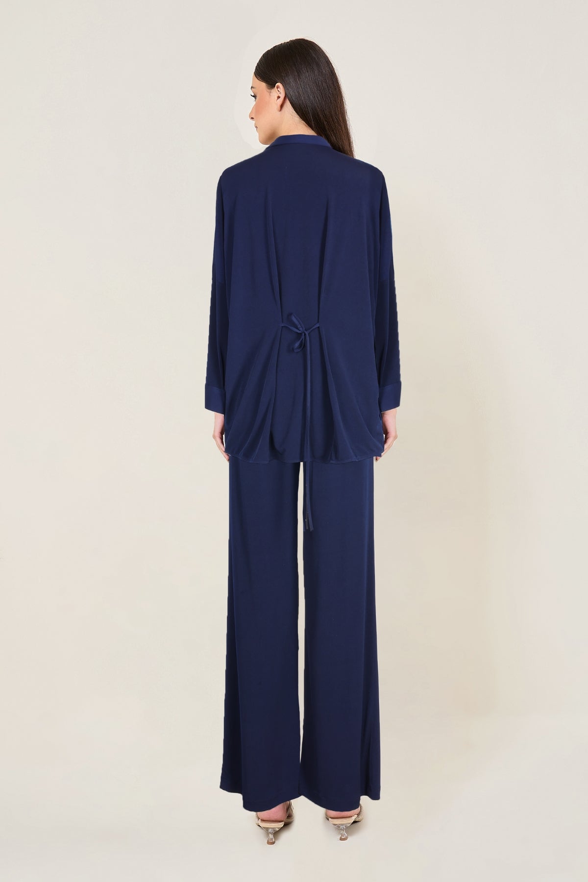 Rosette Zipper Backtie Coord Set Namrata Joshipura Online