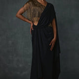 Akari Fringe Draped Saree Namrata Joshipura Online