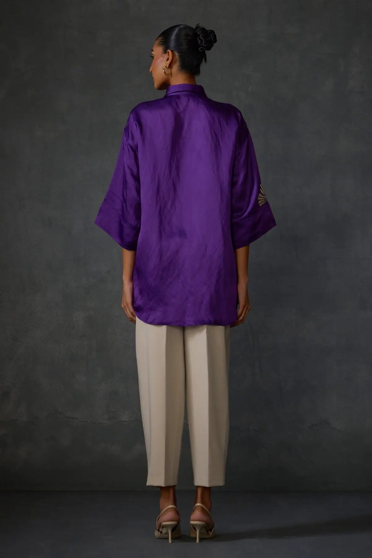 Moonwilt Drop Soulder Shirt Tunic Namrata Joshipura Online