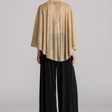 CRYSTAL WAVE JUMPSUIT WITH CAPE