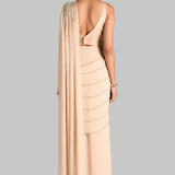 GILDED JEWEL BLOUSE WITH DRAPED SAREE