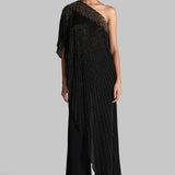 CORDELIA EMBROIDERED PANEL JUMPSUIT