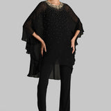 GOLD GILT SIDE FRILL TUNIC