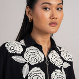 ROSE BUSH BACK TIE TOP