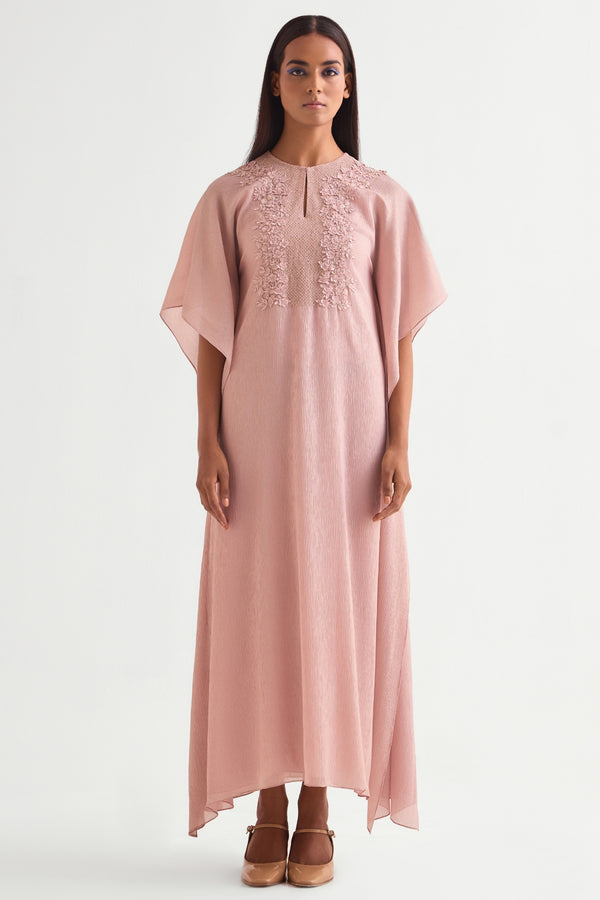 Latice Shimmer Long Kaftan