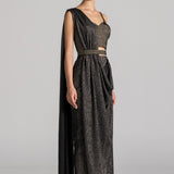 SUN RAY FRONT DRAPED SAREE