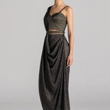 SUN RAY FRONT DRAPED SAREE