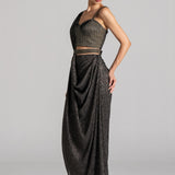 SUN RAY FRONT DRAPED SAREE
