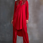 Autumn Fern Curved Hem Tunic Namrata Joshipura
