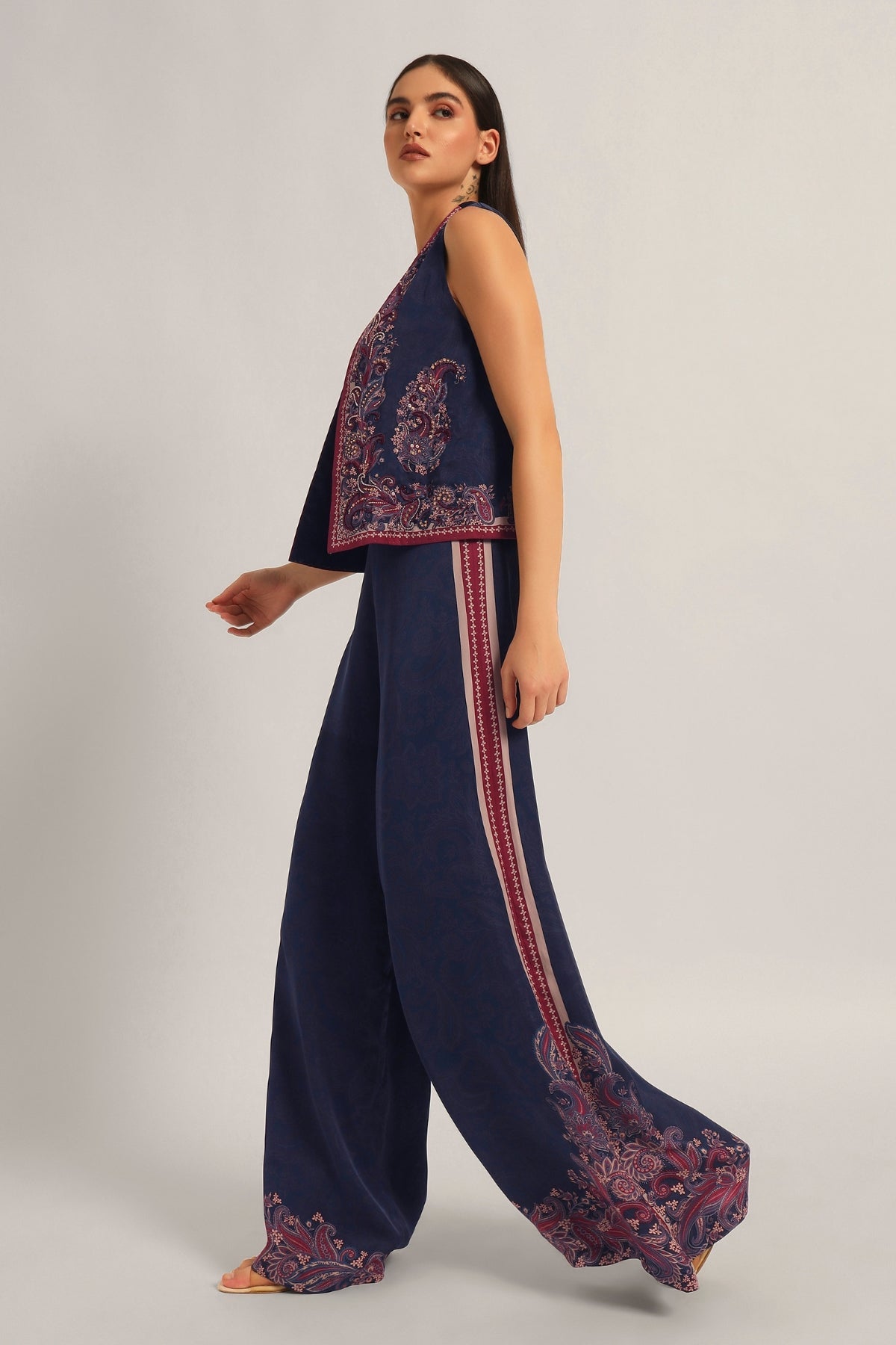 PAISEY PRINTED JUMPSUIT Namrata Joshipura Online