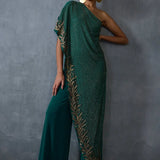 Autumn Fern Offshoulder Jumpsuit Namrata Joshipura Online