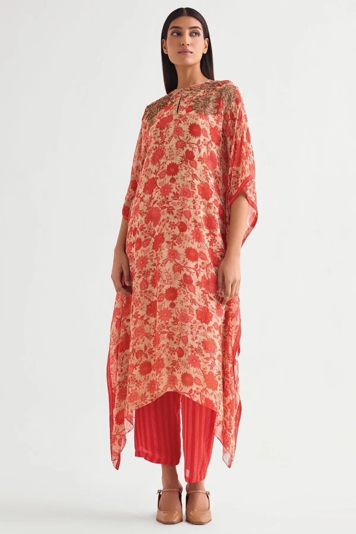 Floret Long Kaftan Set Namrata Joshipura Online