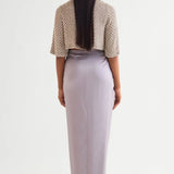 Pearl Drops Crop Top With Draped Skirt Namrata Joshipura Online