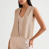 Pearl Drops Jacket With Jumpsuit Set Namrata Joshipura Online