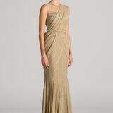 CRUSTAL WAVE MERMAID DRAPE SAREE