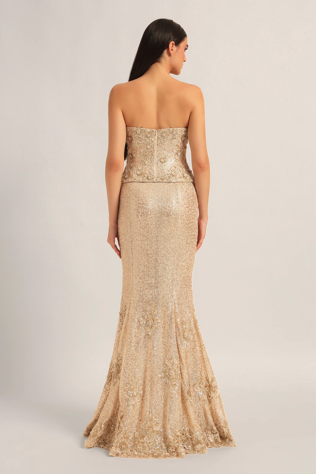 AMARA INTRICATED CORSET WITH DRAPE SKIRT Namrata Joshipura Online