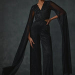 Glissara Cape Sleeves Jumpsuit Namrata Joshipura Online