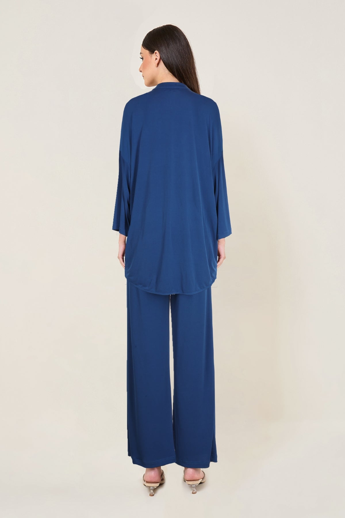 Midnight Bloom Front Open Coord Set Namrata Joshipura Online