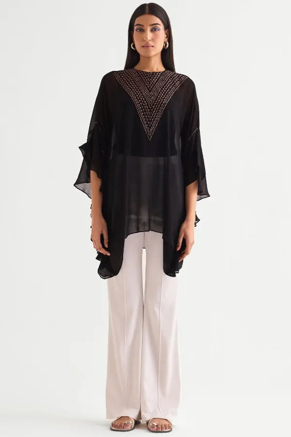 Ava Side Frill Tunic Namrata Joshipura Online