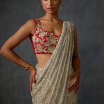 Autumn Bloom Draped Saree Namrata Joshipura Online