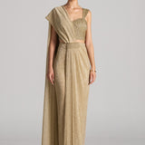 SUN RAY PLEATED DRAPE SAREE