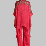 FLOREALE PRINTED ASYMMETRIC TUNIC