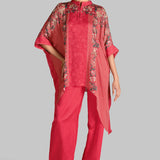 FLOREALE PRINTED ASYMMETRIC TUNIC