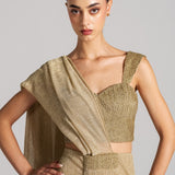 SUN RAY PLEATED DRAPE SAREE