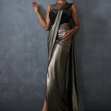 Lattice Corset Foil Saree Namrata Joshipura Online