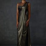 Lattice Corset Foil Saree Namrata Joshipura Online