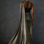 Lattice Corset Foil Saree Namrata Joshipura Online