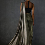 Lattice Corset Foil Saree Namrata Joshipura Online