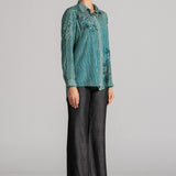 BANDHANI COLLAR SHIRT