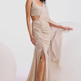 Zenobia Shimmer Drape Saree Namrata Joshipura