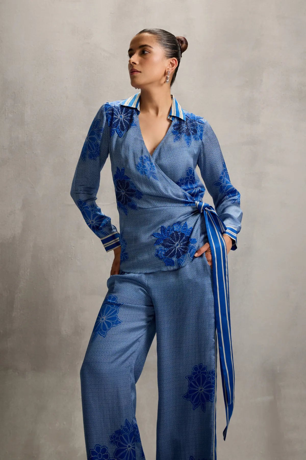 Hitachi Wrap Co-ord Set Namrata Joshipura